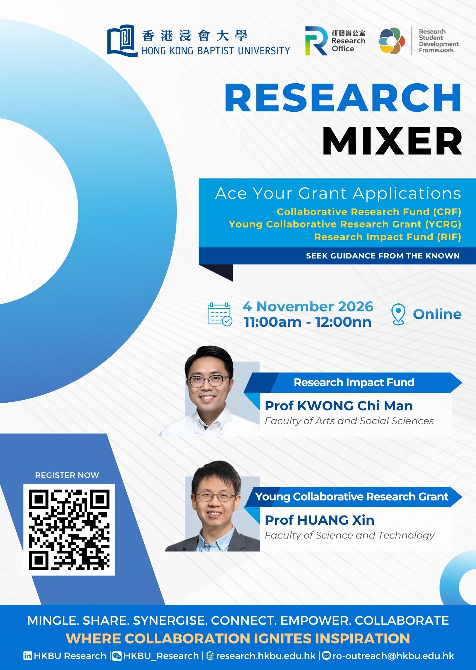 Research – Ace Your Grant Applications (CRF, YCRG, RIF) 